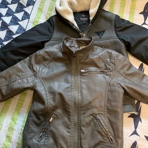 Boys size 6 Guess jackets